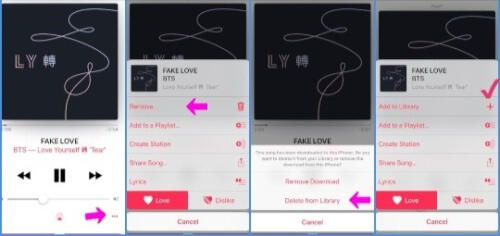 ELIMINAR CANCION DE APPLE MUSIC