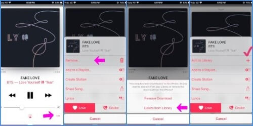 ELIMINAR CANCION DE APPLE MUSIC